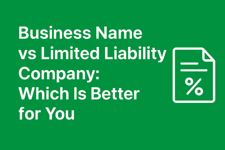 Business Name vs Limited Liability Company