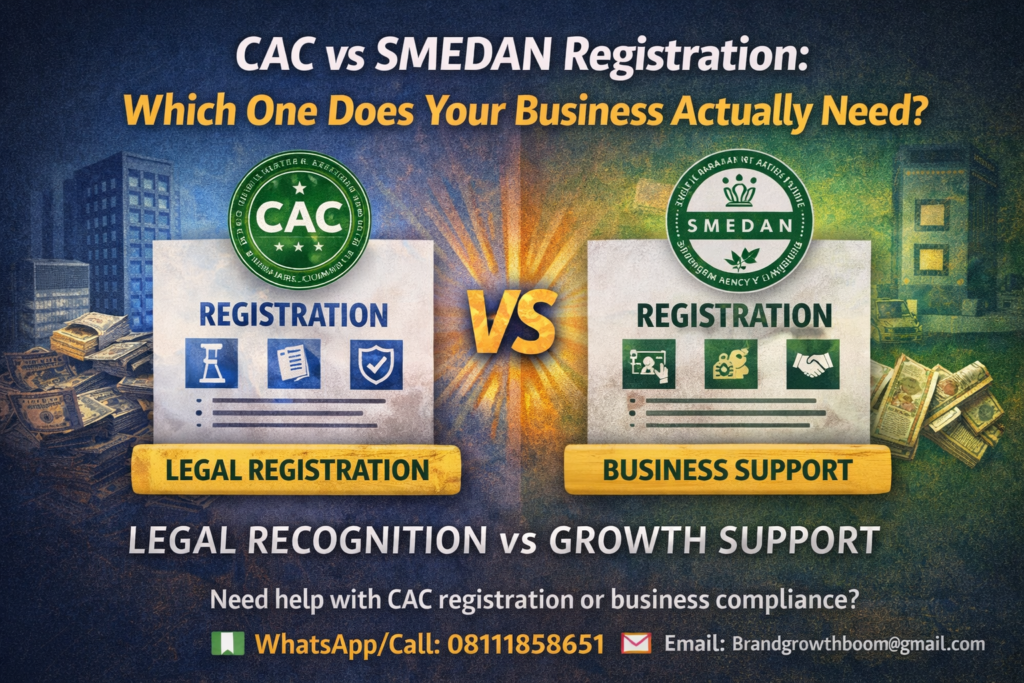 CAC vs SMEDAN Registration: Which One Does Your Business Actually Need?