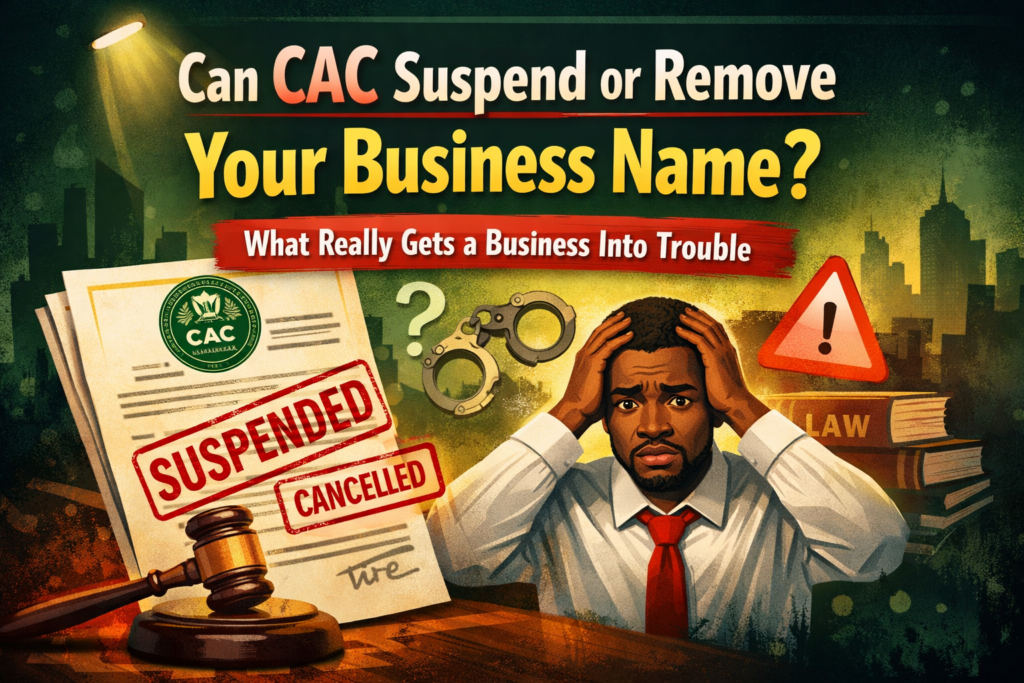 Can CAC Suspend or Remove Your Business Name? What Really Gets a Business Into Trouble