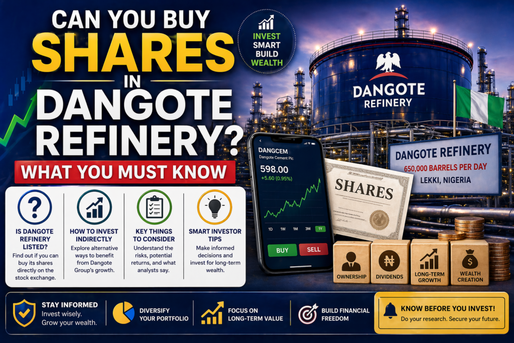 Can You Buy Shares in Dangote Refinery