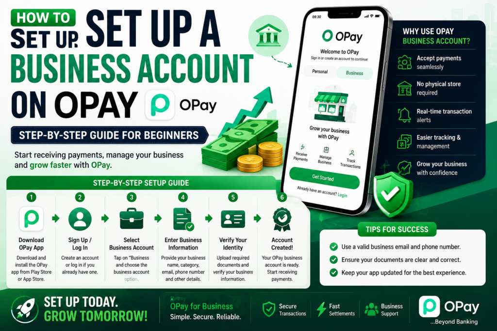 Why Open an OPay Business Account