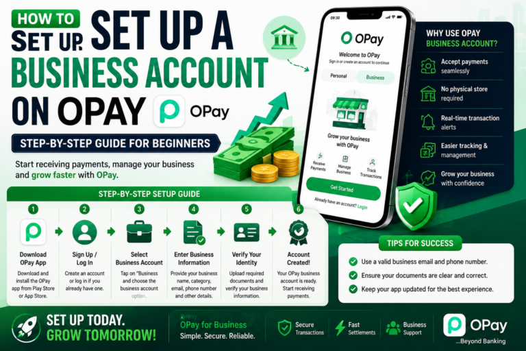 Why Open an OPay Business Account