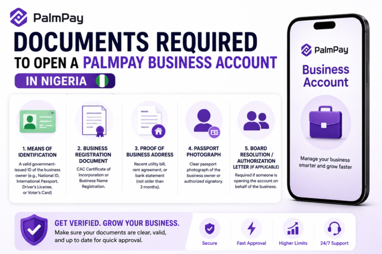 Additional Verification Documents